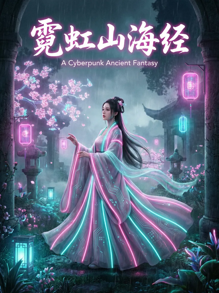 漂亮的保姆韩剧在线看中文 古风奇缘短剧 - 霓虹山海经海报